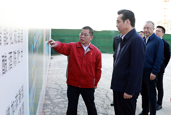 2022年10月24日，时任淮安市市长、现任淮安市委书记史志军调研今世缘发展情况及重点项目建设情况。