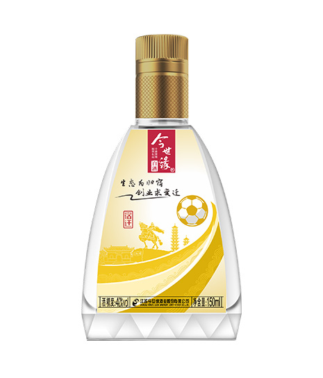 150ml42度今世缘苏超城市小酒纪念版